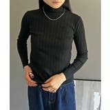 ワイドリブタイトタートルニットトップス | Jewelobe | 詳細画像31 
