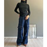 ワイドリブタイトタートルニットトップス | Jewelobe | 詳細画像35 