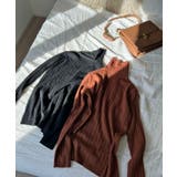 ワイドリブタイトタートルニットトップス | Jewelobe | 詳細画像38 