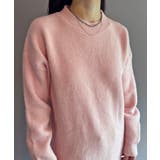 モヘアライクカーブヘムオーバーニット | Jewelobe | 詳細画像11 