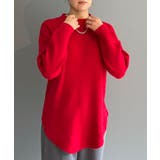 モヘアライクカーブヘムオーバーニット | Jewelobe | 詳細画像15 