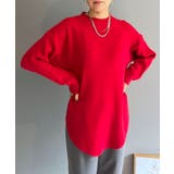 モヘアライクカーブヘムオーバーニット | Jewelobe | 詳細画像17 