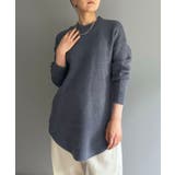 モヘアライクカーブヘムオーバーニット | Jewelobe | 詳細画像23 