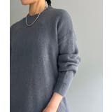 モヘアライクカーブヘムオーバーニット | Jewelobe | 詳細画像27 