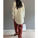 モヘアライクカーブヘムオーバーニット | Jewelobe | 詳細画像6 