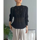 透かし柄編みモヘアライクニットプルオーバー | Jewelobe | 詳細画像20 