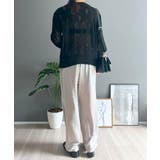 透かし柄編みモヘアライクニットプルオーバー | Jewelobe | 詳細画像25 