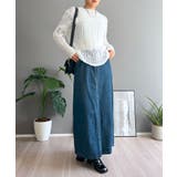 透かし柄編みモヘアライクニットプルオーバー | Jewelobe | 詳細画像9 