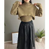 ショートボレロ×ハイネックノースリニット アンサンブル | Jewelobe | 詳細画像13