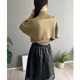 ショートボレロ×ハイネックノースリニット アンサンブル | Jewelobe | 詳細画像14