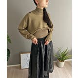 ショートボレロ×ハイネックノースリニット アンサンブル | Jewelobe | 詳細画像15