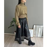 ショートボレロ×ハイネックノースリニット アンサンブル | Jewelobe | 詳細画像18