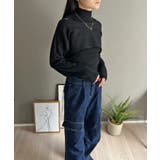 ショートボレロ×ハイネックノースリニット アンサンブル | Jewelobe | 詳細画像24