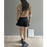 ハーフジップワイドカラーニットプルオーバー | Jewelobe | 詳細画像13 