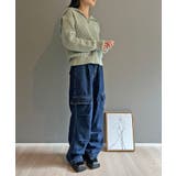 ハーフジップワイドカラーニットプルオーバー | Jewelobe | 詳細画像19 