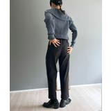 ハーフジップワイドカラーニットプルオーバー | Jewelobe | 詳細画像28 