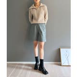 ハーフジップワイドカラーニットプルオーバー | Jewelobe | 詳細画像5 