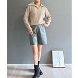 ハーフジップワイドカラーニットプルオーバー | Jewelobe | 詳細画像7 