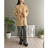 ロールアップスリーブオーバーミドルニット | Jewelobe | 詳細画像12 