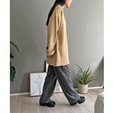 ロールアップスリーブオーバーミドルニット | Jewelobe | 詳細画像13 