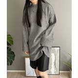 ロールアップスリーブオーバーミドルニット | Jewelobe | 詳細画像16 