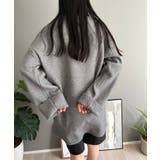 ロールアップスリーブオーバーミドルニット | Jewelobe | 詳細画像17 