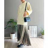 ロールアップスリーブオーバーミドルニット | Jewelobe | 詳細画像6 