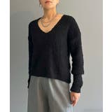 ゆるシルエットVネックブークレーニット | Jewelobe | 詳細画像16 