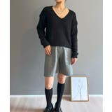 ゆるシルエットVネックブークレーニット | Jewelobe | 詳細画像19 