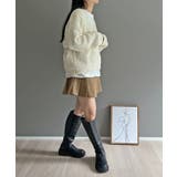 ゆるシルエットVネックブークレーニット | Jewelobe | 詳細画像6 