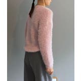 シャロ―Vネックシャギーニットプルオーバー | Jewelobe | 詳細画像10 