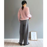 シャロ―Vネックシャギーニットプルオーバー | Jewelobe | 詳細画像13 