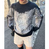 モヘアタッチグラデーションモザイクージャガードニット | Jewelobe | 詳細画像11 