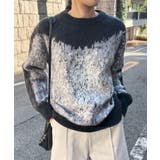 モヘアタッチグラデーションモザイクージャガードニット | Jewelobe | 詳細画像12 