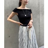 オフショルダーショートニットトップス | Jewelobe | 詳細画像5 