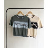 Charmingロゴ配色ショートニット | Jewelobe | 詳細画像18 