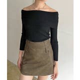 ワイドオフショルタイトニットトップス | Jewelobe | 詳細画像14 