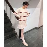 ハートボーダールーズニットプルオーバー | Jewelobe | 詳細画像11 