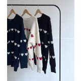 ハートボーダールーズニットプルオーバー | Jewelobe | 詳細画像28 