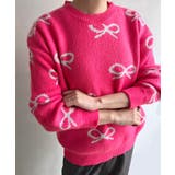 リボンジャガードニットプルオーバー | Jewelobe | 詳細画像5 