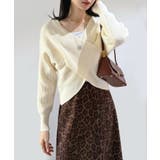 クロスカシュクールニット | Jewelobe | 詳細画像1