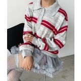 ランダムボーダールーズポロニットプルオーバー | Jewelobe | 詳細画像13 