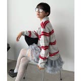 ランダムボーダールーズポロニットプルオーバー | Jewelobe | 詳細画像14 