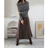 ワイドオフショルミックス編みニットトップス | Jewelobe | 詳細画像33 