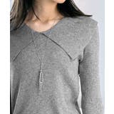 ビックカラーリブニットトップス | Jewelobe | 詳細画像12 