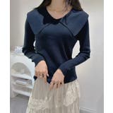 ビックカラーリブニットトップス | Jewelobe | 詳細画像18 