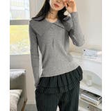 ビックカラーリブニットトップス | Jewelobe | 詳細画像8 