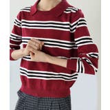 カラードッキングマルチボーダーニット | Jewelobe | 詳細画像14 