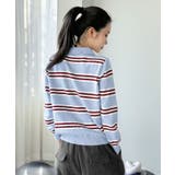 カラードッキングマルチボーダーニット | Jewelobe | 詳細画像3 