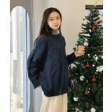 ケーブルリボンルーズニットプルオーバー | Jewelobe | 詳細画像21 